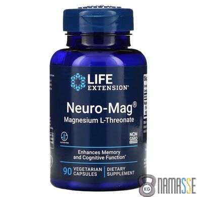 Life Extension Neuro-Mag, 90 вегакапсул