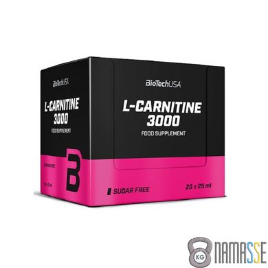 BioTech L-Carnitine 3000, 20 ампул/уп Апельсин