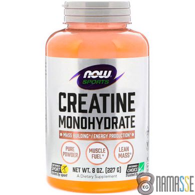 NOW Creatine Monohydrate, 227 грам
