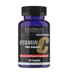 Ultimate Vitamin C Plus Calcium, 60 каплет