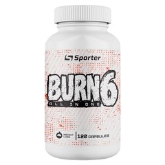 Sporter Burn 6 All in One, 120 капсул