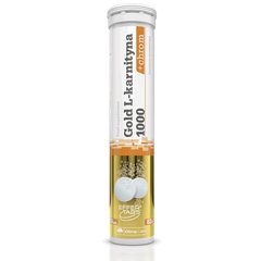 Olimp Gold L-Carnitine 1000+Chrom, 20 таблеток, апельсин
