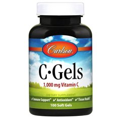 Carlson Labs C-Gels, 100 капсул