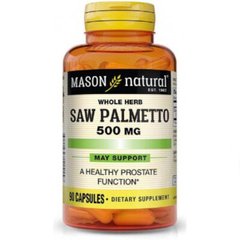 Mason Natural Saw Palmetto 500 mg, 90 капсул
