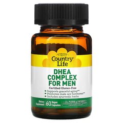Country Life DHEA Complex for Men, 60 вегакапсул