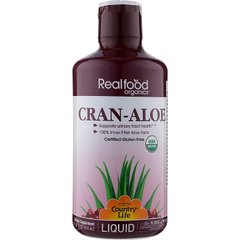 Country Life Realfood Cran-Aloe Liquid, 944 мл