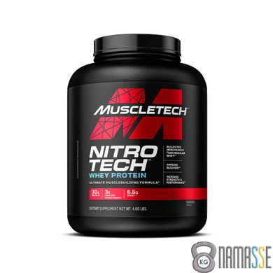 Muscletech Nitro Tech Whey Protein, 1.81 кг Ваніль