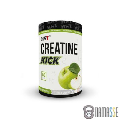 MST Creatine Kick, 500 грам Зелене яблуко