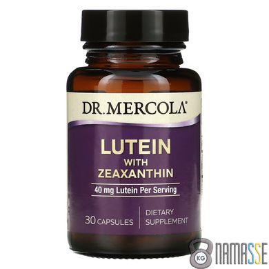 Dr. Mercola Lutein with Zeaxanthin, 30 капсул