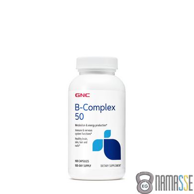 GNC B-Complex 50, 100 капсул