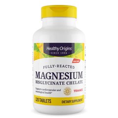 Healthy Origins Magnesium Bisglycinate Chelate, 120 таблеток