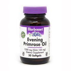 Bluebonnet Nutrition Evening Primrose Oil 1300 mg, 30 капсул