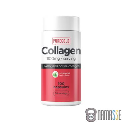 Pure Gold Protein Collagen, 100 капсул