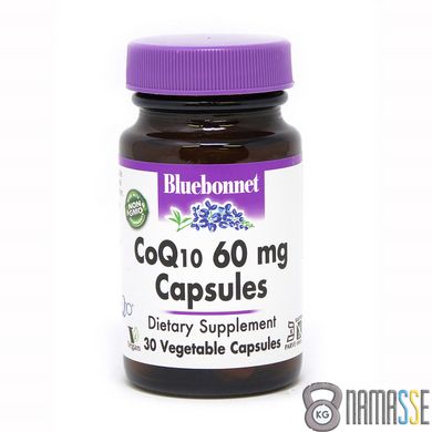 Bluebonnet Nutrition CoQ10 60 mg, 30 вегакапсул