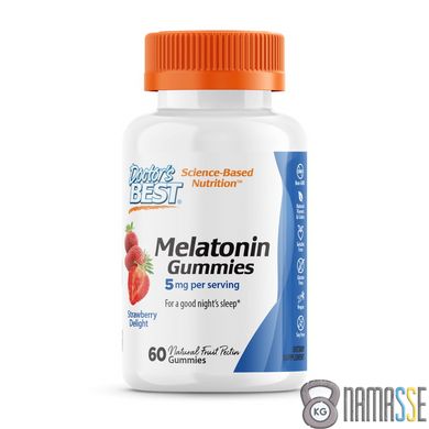 Doctor's Best Melatonin 5 mg, 120 жувальних таблеток