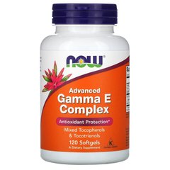 NOW Gamma E Complex, 120 капсул