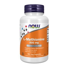 NOW L-Methionine 500 mg, 100 капсул