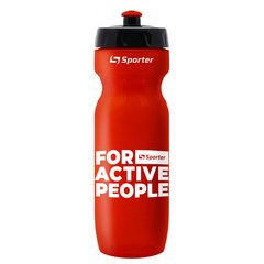 Пляшка Sporter Water bottle "FOR ACTIVE PEOPLE" 700 мл, червона
