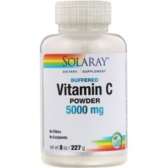 Solaray Vitamin C Powder 5000 mg Buffered, 227 грам