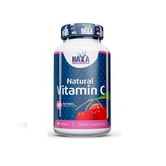 Haya Labs Natural Vitamin C from Organic Acerola, 60 таблеток
