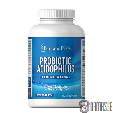 Puritan's Pride Probiotic Acidophilus, 250 таблеток