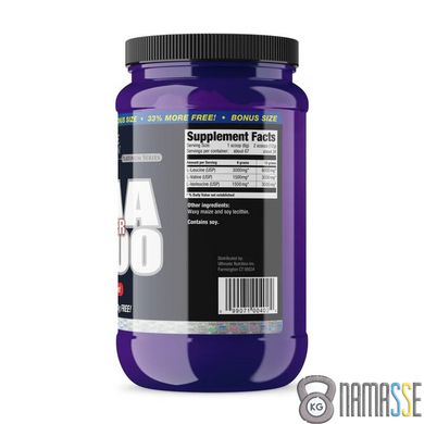 Ultimate BCAA 12 000 Powder Unflavored, 400 грам