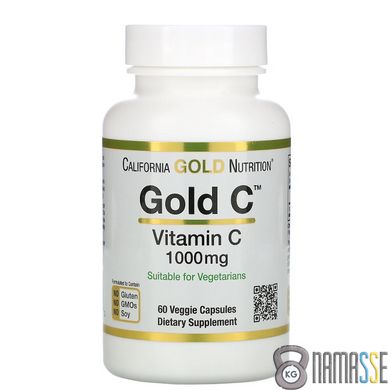 California Gold Nutrition Gold C, 60 вегакапсул