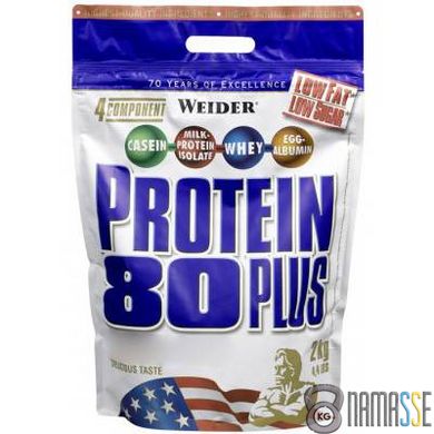 Weider Protein 80 Plus, 2 кг Ваніль