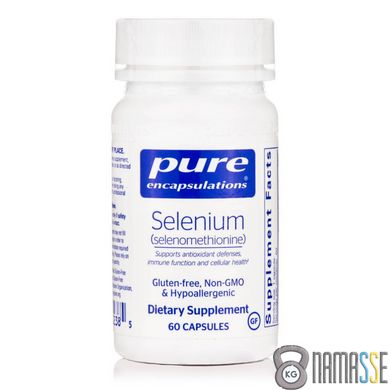 Pure Encapsulations Selenium 200 mcg, 60 капсул