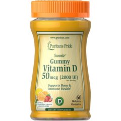 Puritan's Pride Vitamin D3 10000 IU, 60 желеєк