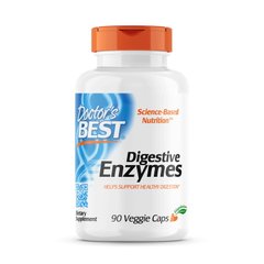 Doctor's Best Digestive Enzymes, 90 капсул