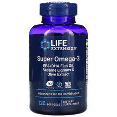 Life Extension Super Omega-3, 120 капсул