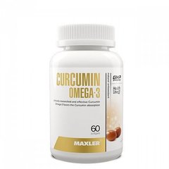 Maxler Curcumin Omega-3, 60 капсул