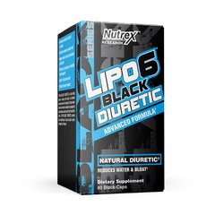Nutrex Research Lipo-6 Black Diuretic, 80 капсул