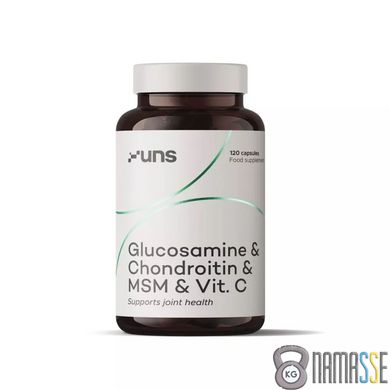 UNS Glucosamine Chondroitin MSM Vit C, 120 капсул