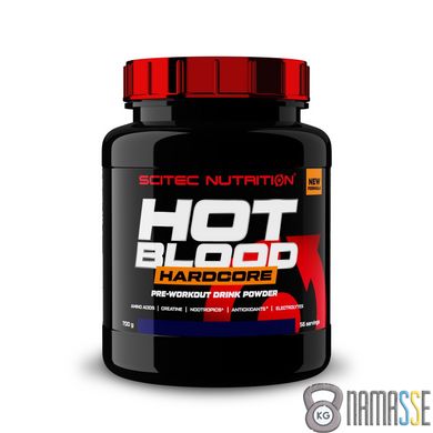 Scitec Hot Blood Hardcore, 700 грам Апельсиновий сік