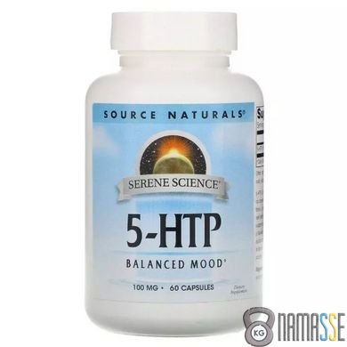 Source Naturals Serene Science 5-HTP 100 mg, 60 капсул