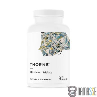 Thorne Dicalcium Malate, 120 капсул