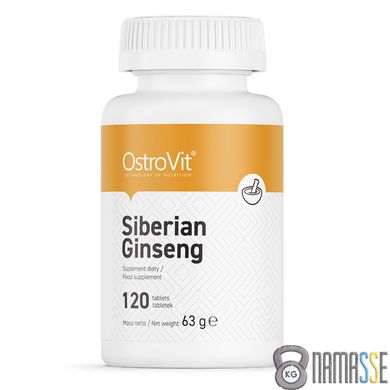 OstroVit Siberian Ginseng, 120 таблеток