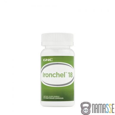 GNC Ironchel 18 mg, 90 вегакапсул