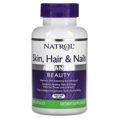 Natrol Skin Hair & Nails Advanced Beauty, 60 капсул