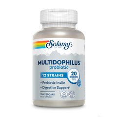 Solaray Multidophilus 12 20 Billion CFU, 100 вегакапсул
