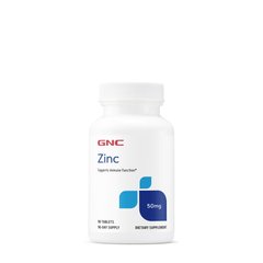 GNC Zinc 50 mg, 90 таблеток