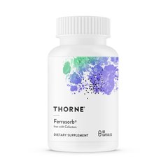 Thorne Ferrasorb, 60 капсул