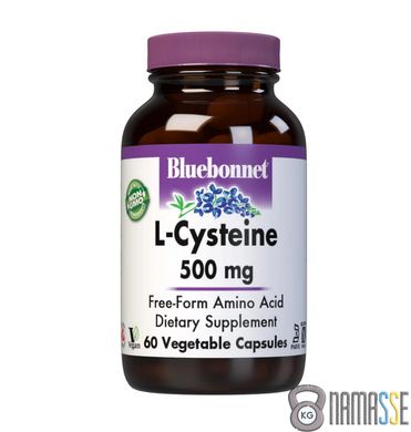 Bluebonnet L-Cysteine 500 mg, 60 капсул