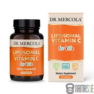 Dr. Mercola Liposomal Vitamin C for Kids, 30 капсул