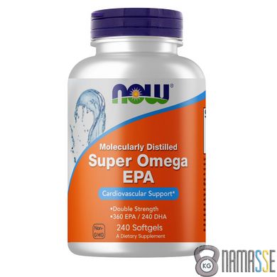 NOW Super Omega-3 EPA, 240 капсул
