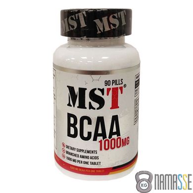 MST BCAA 1000, 90 таблеток