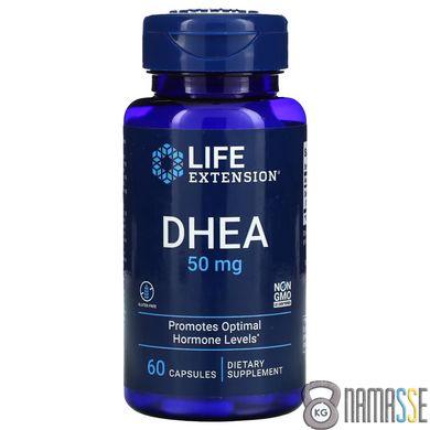 Life Extension DHEA 50 mg, 60 вегакапсул