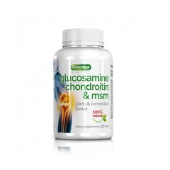 Quamtrax Glucosamine Condroitin & MSM, 90 таблеток